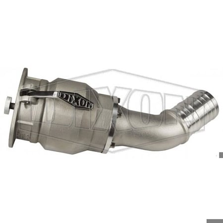 Dixon Vapor Recovery Coupler, 4 x 3 in Nominal, Coupler x Hose Shank End Style, Cast Aluminum VR4030CS-AL45
